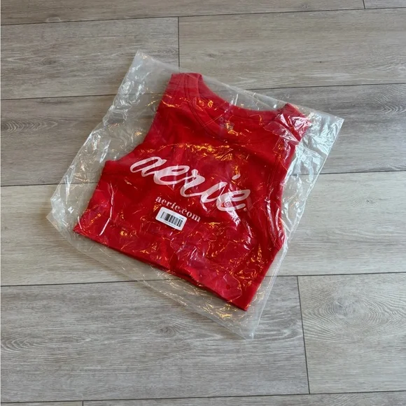 American Eagle OFFLINE BY AERIE SEAMLESS HIGH NECK SPORTS BRA women's size L - Picture 4 of 4